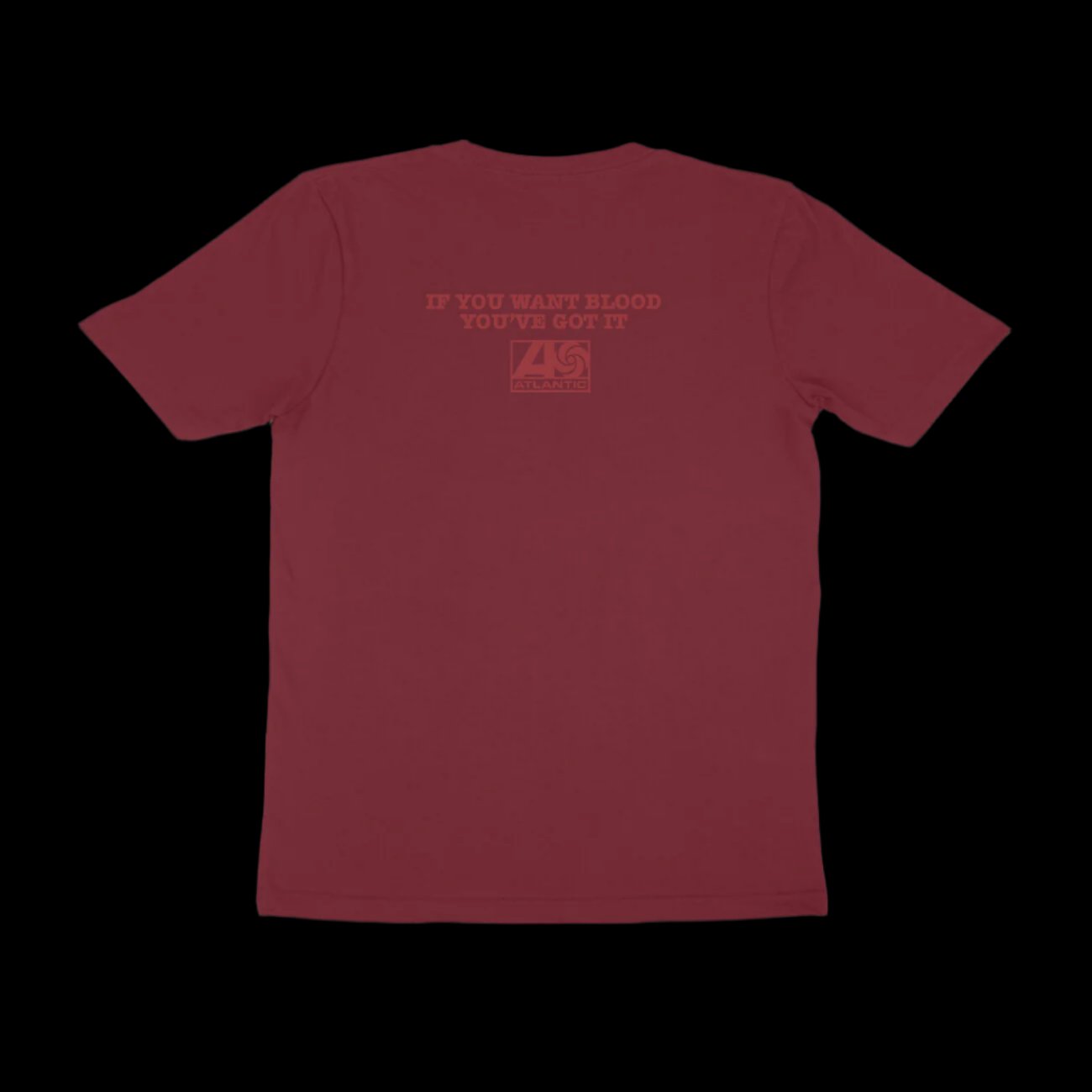 AC/DC - If You Want Blood - Maroon - Back