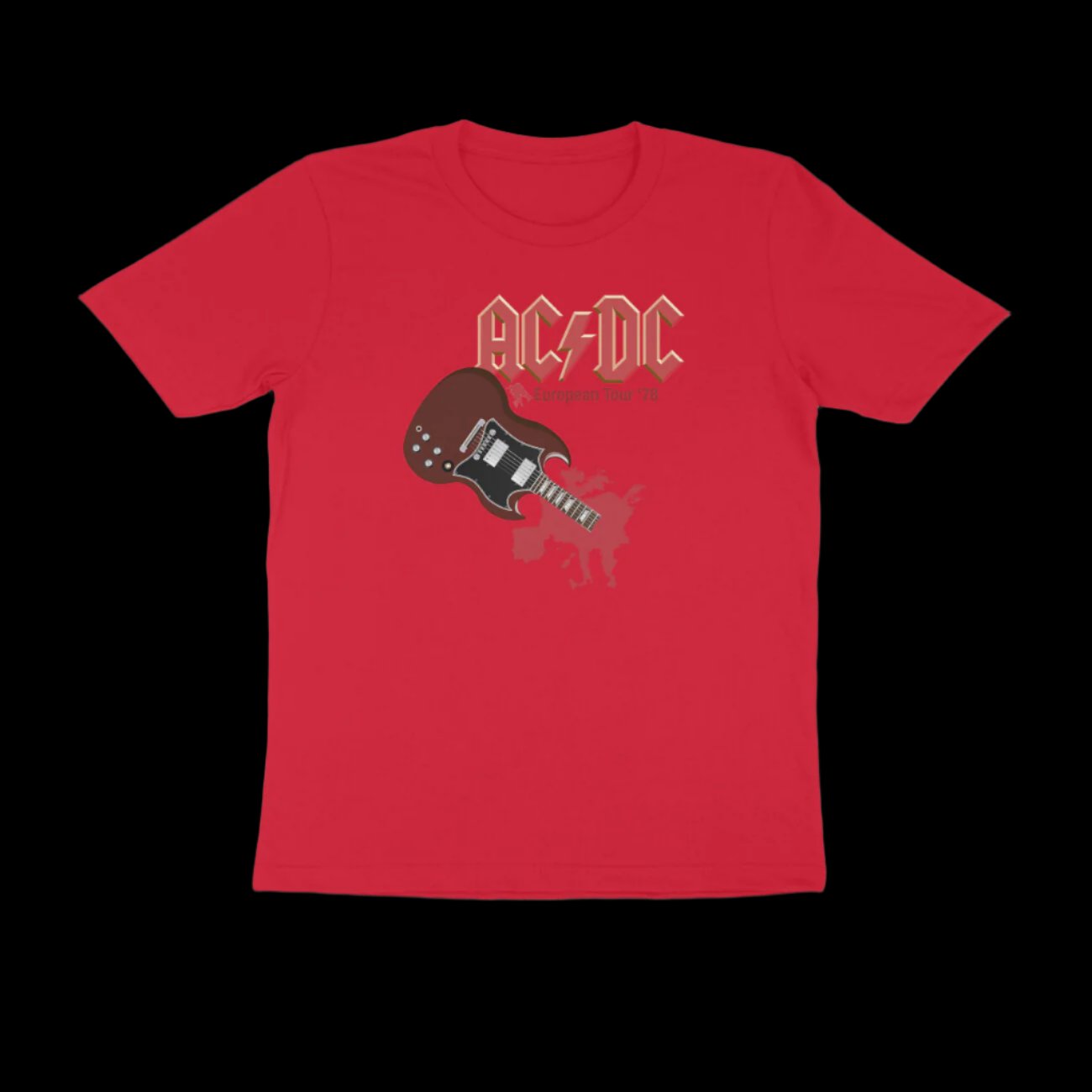 AC/DC - If You Want Blood - Red - Front